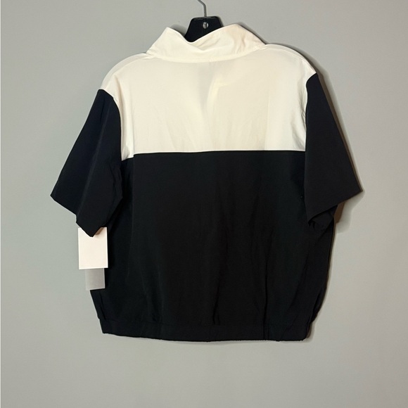 Mono B Black and White Half Zip Jacket - Size M - Picture 3 of 5